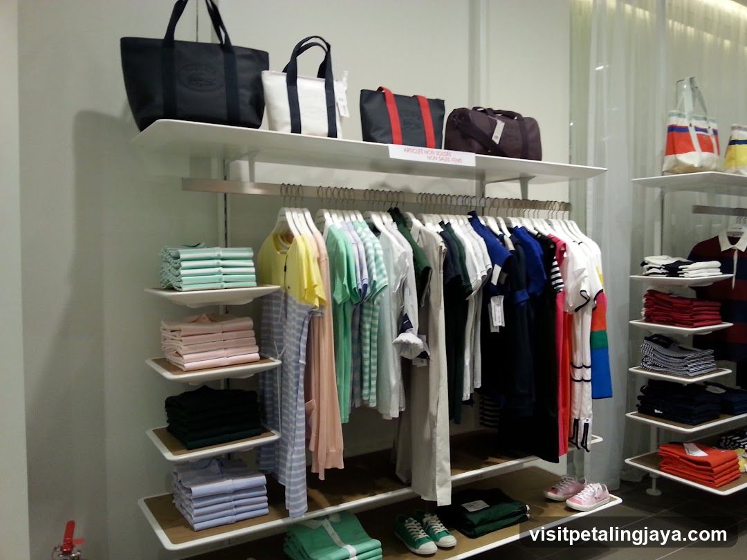 Clothing Store Interior Display