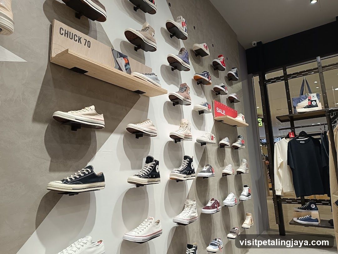 Shoe Display Wall