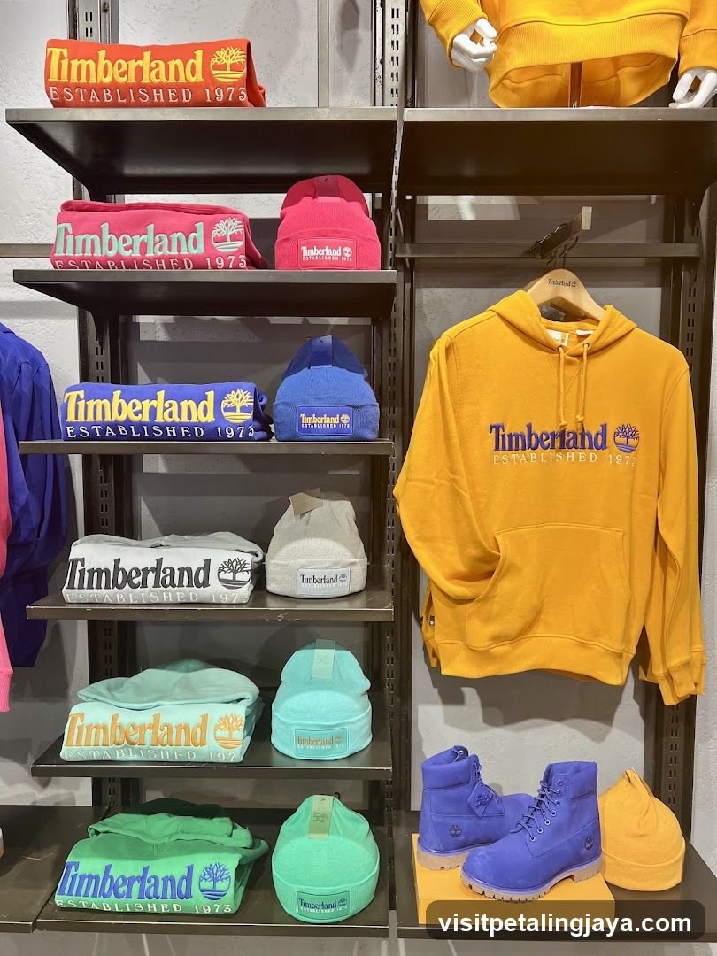Timberland Merchandise Display