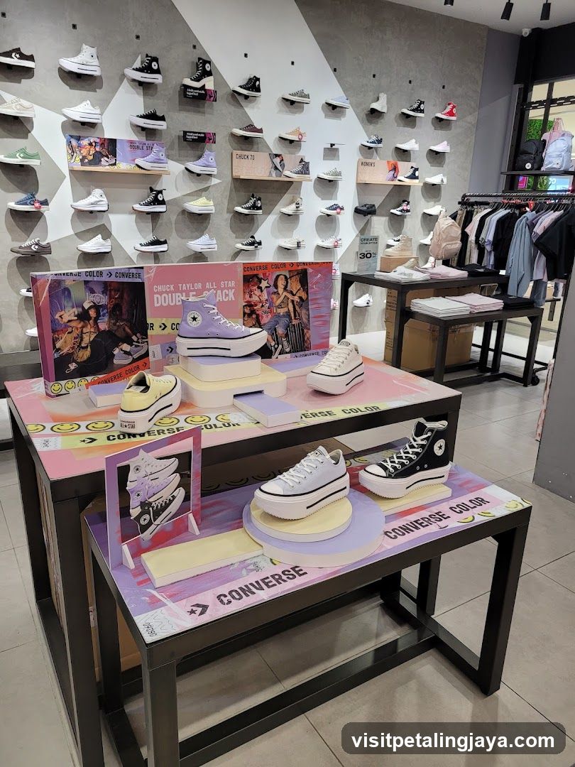 Converse Store Interior Display