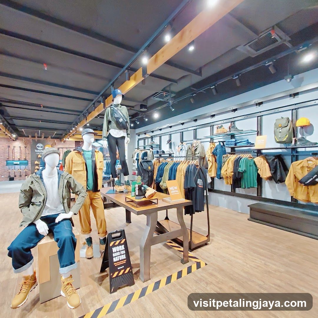 Clothing Store Interior Display
