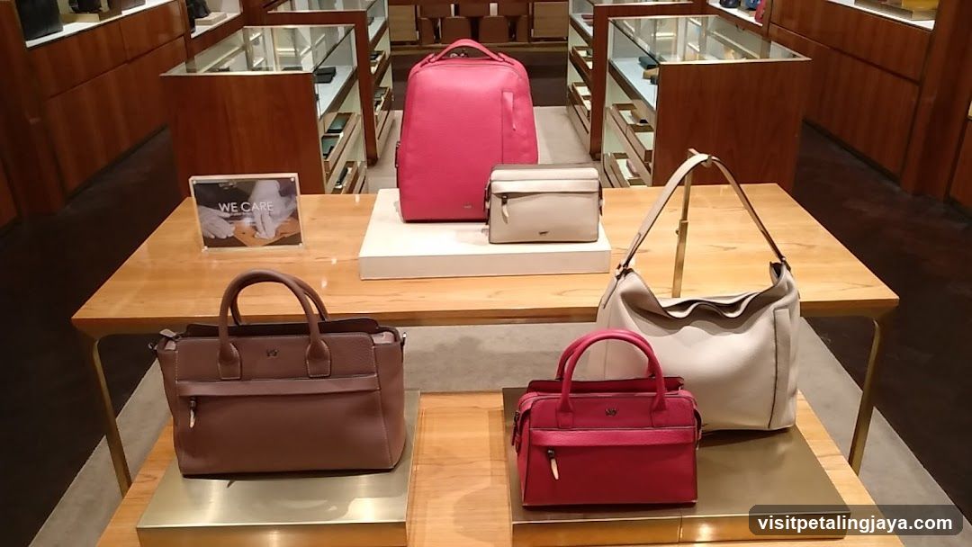 Luxury Handbag Display
