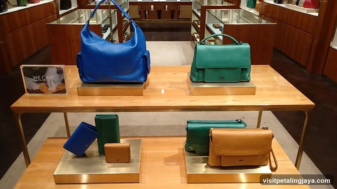 Handbag Display in Store