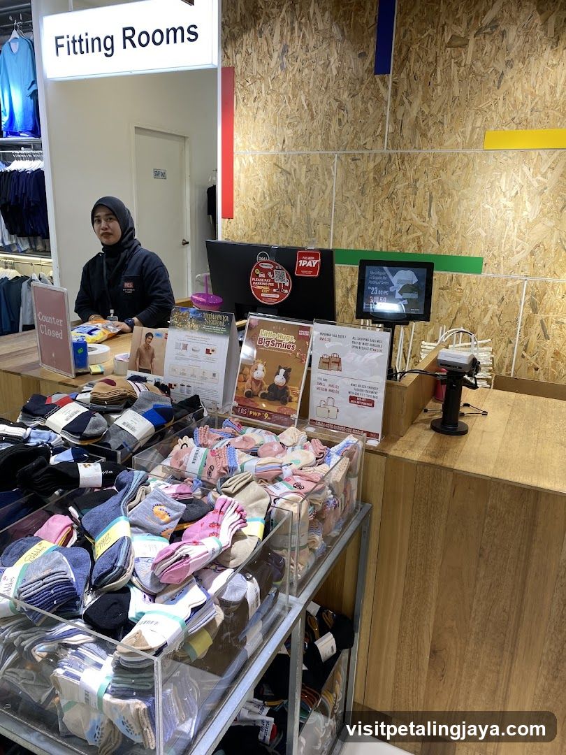Fitting Rooms Store Interior
