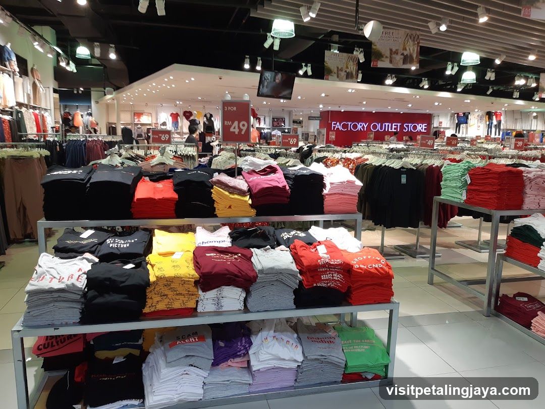 Factory Outlet Store Interior