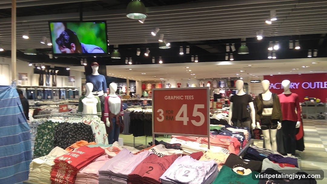Clothing Store Interior Display