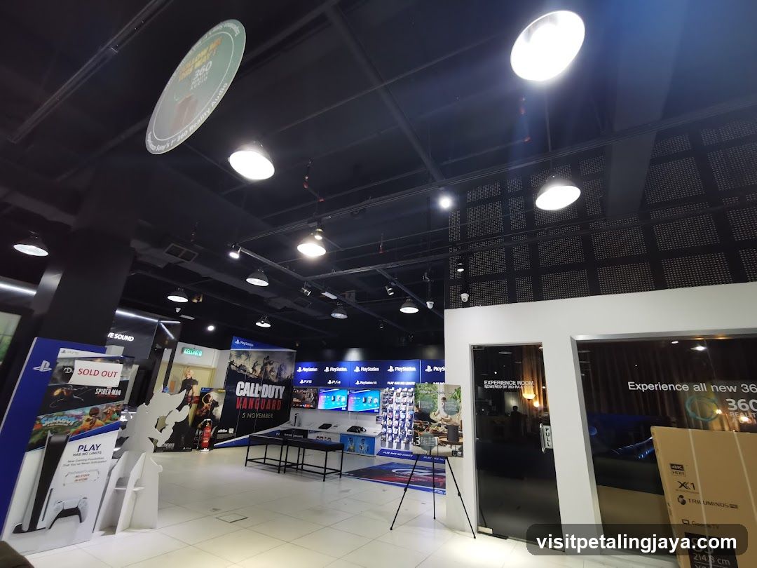 Gaming Store Interior