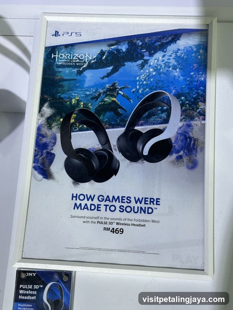 Sony Pulse 3D Wireless Headset Ad