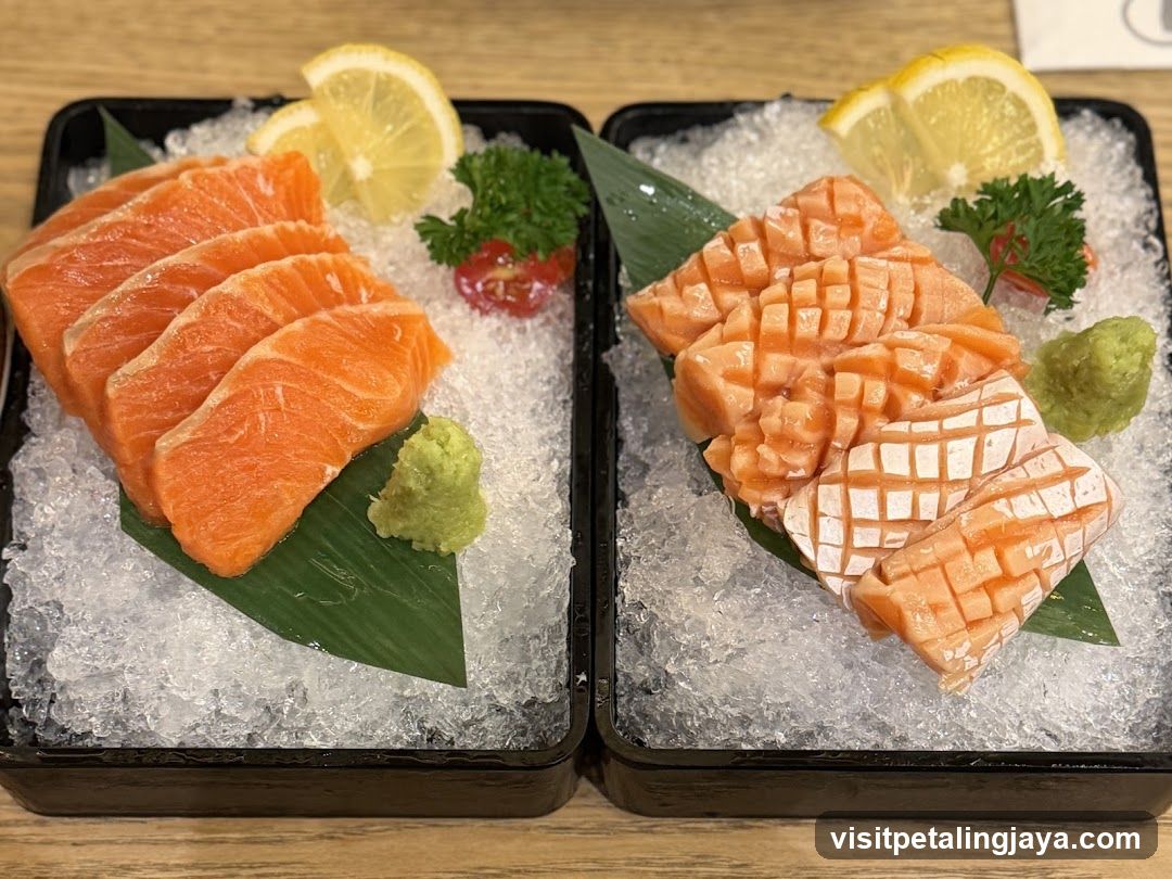 Sashimi Platter with Ice
