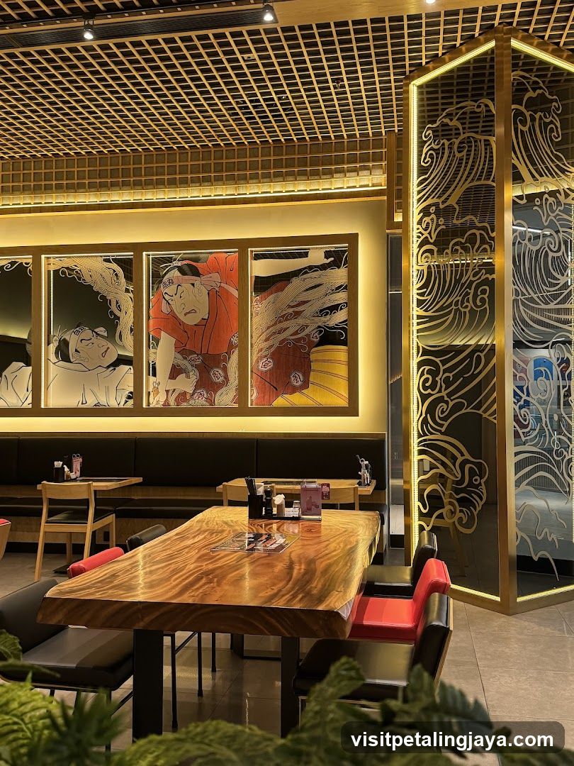 Japanese Restaurant Interior