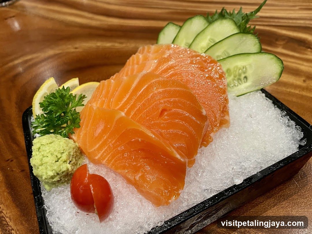 Sashimi Platter with Salmon