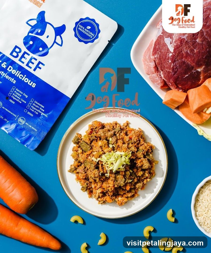 Dog Food Product Display