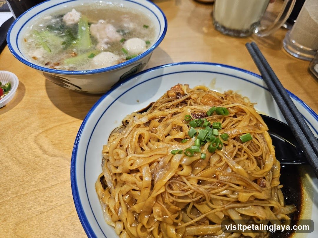 Noodles and Soup Bowl