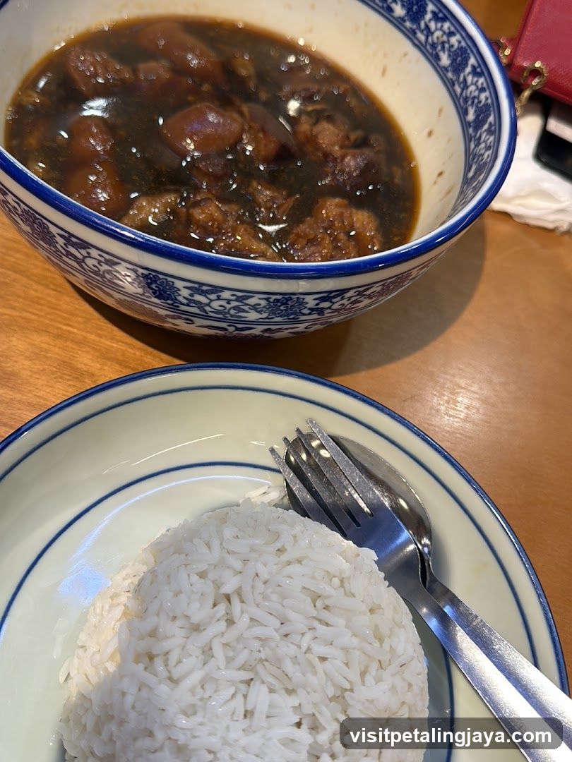 Bowl of Braised Meat with Rice