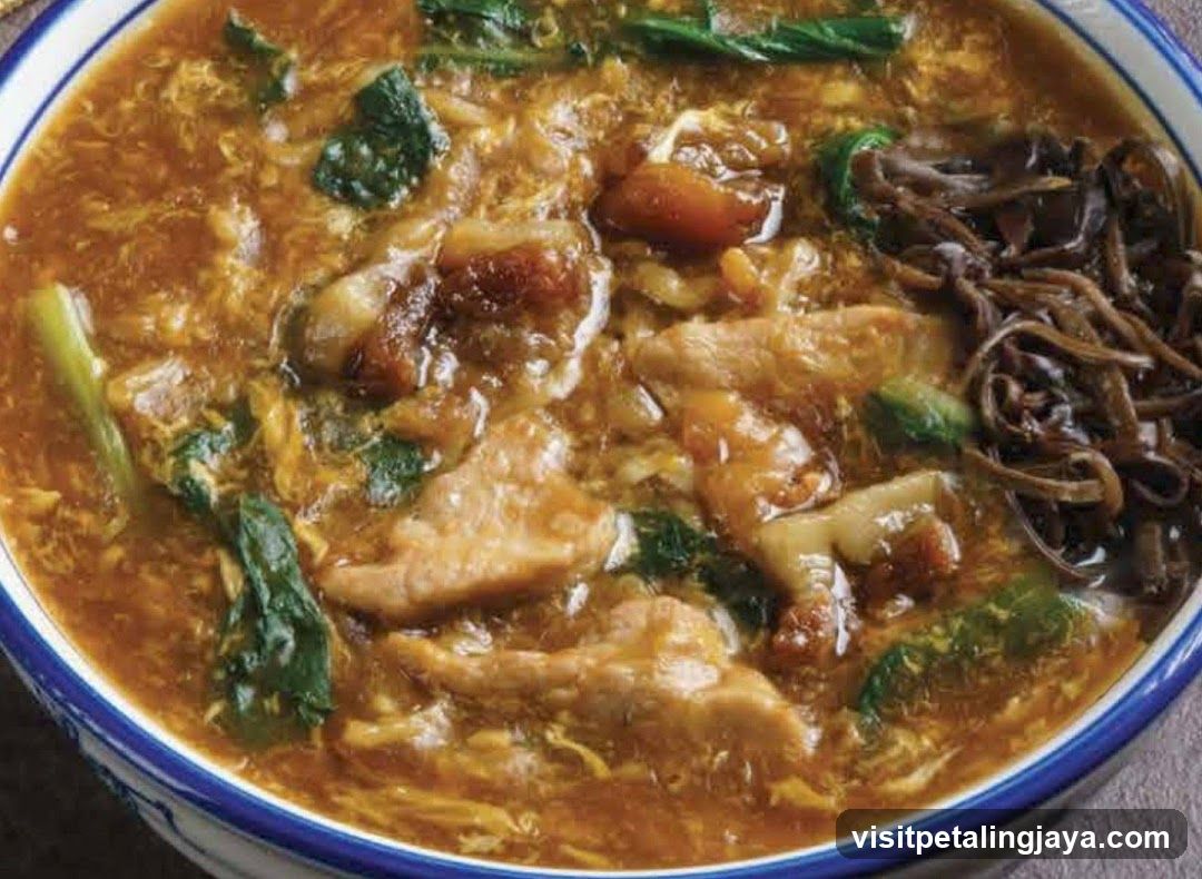 Spicy Tofu Soup with Vegetables and Meat