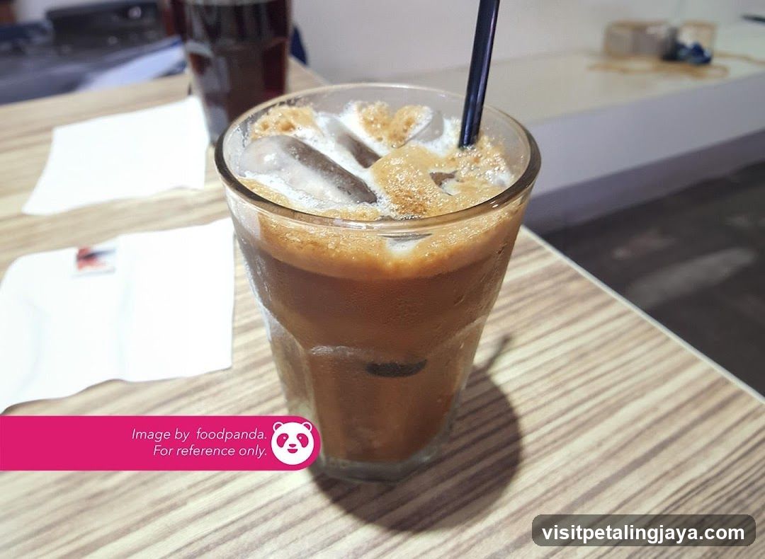 Iced Coffee with Foam