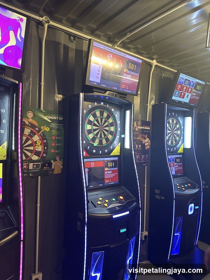 Dart Game Machines Interior