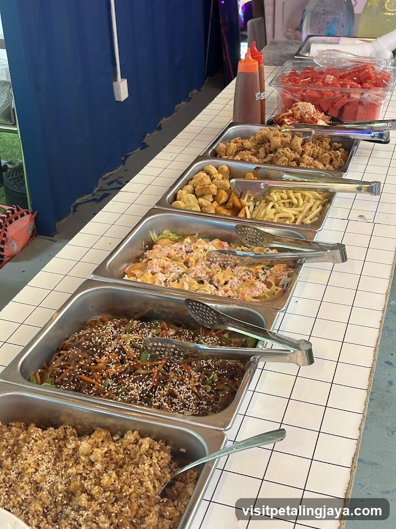Food Buffet Display