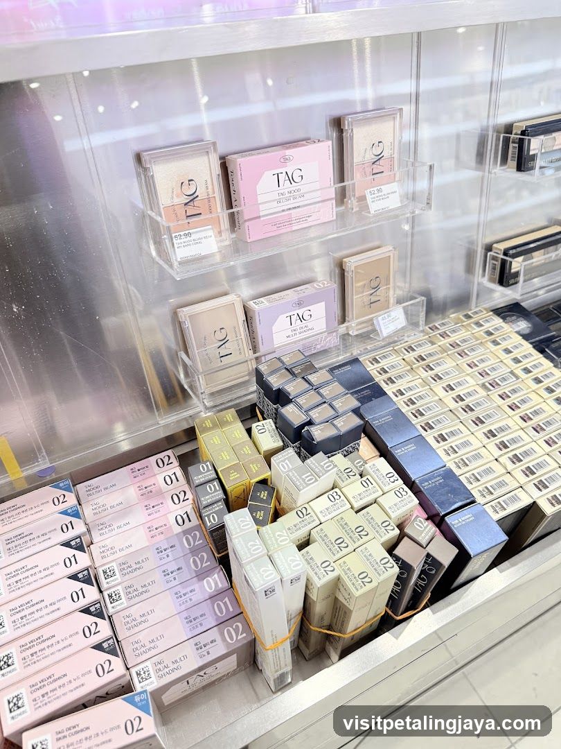 Cosmetics Display Shelf