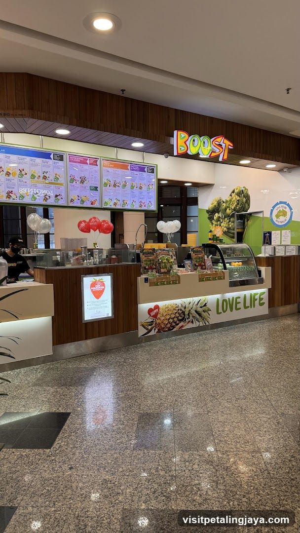 Boost Juice Store Interior