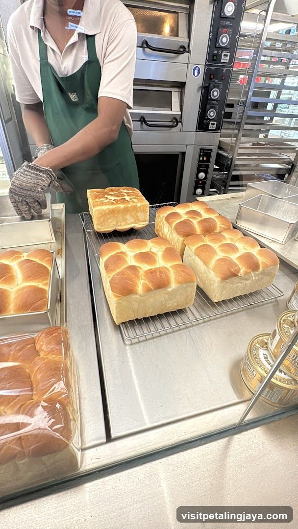 Bakery Interior with Fresh Bread