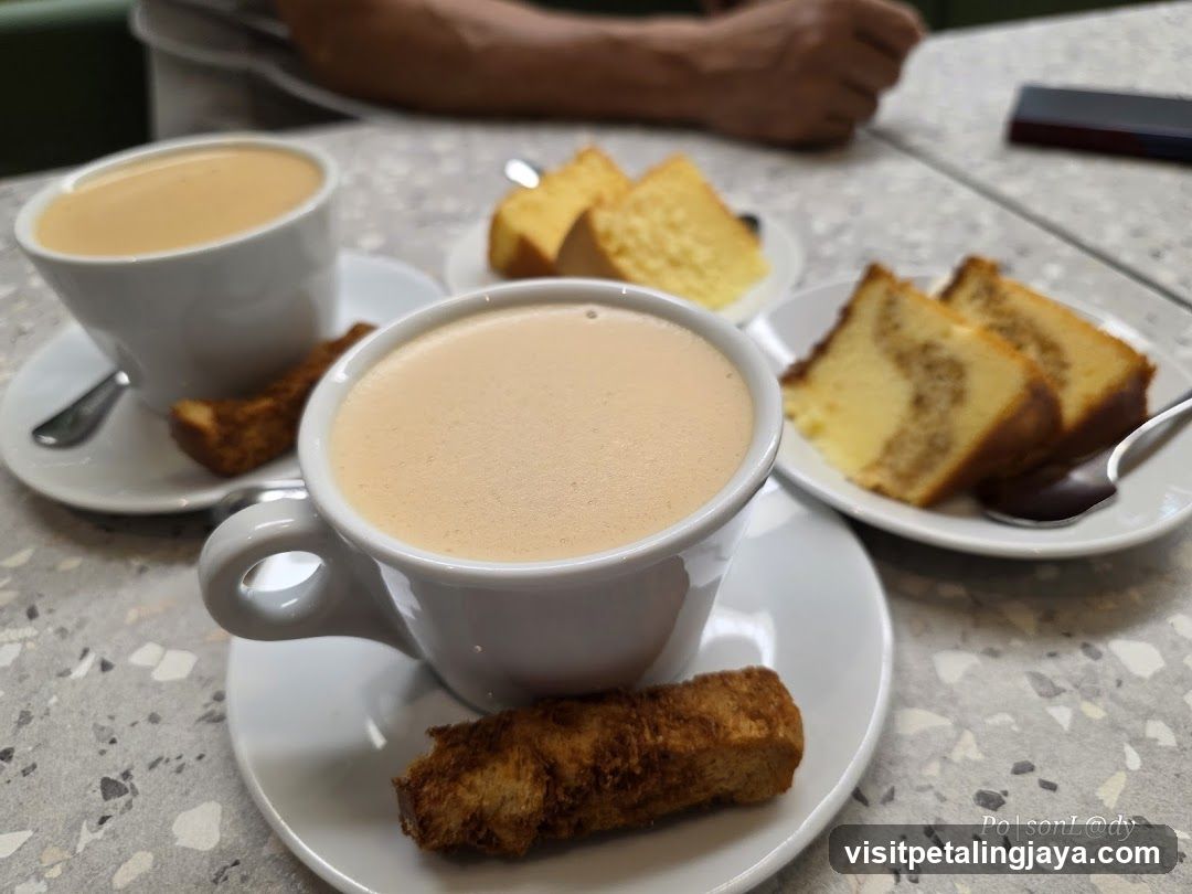 Coffee and Cake Setting