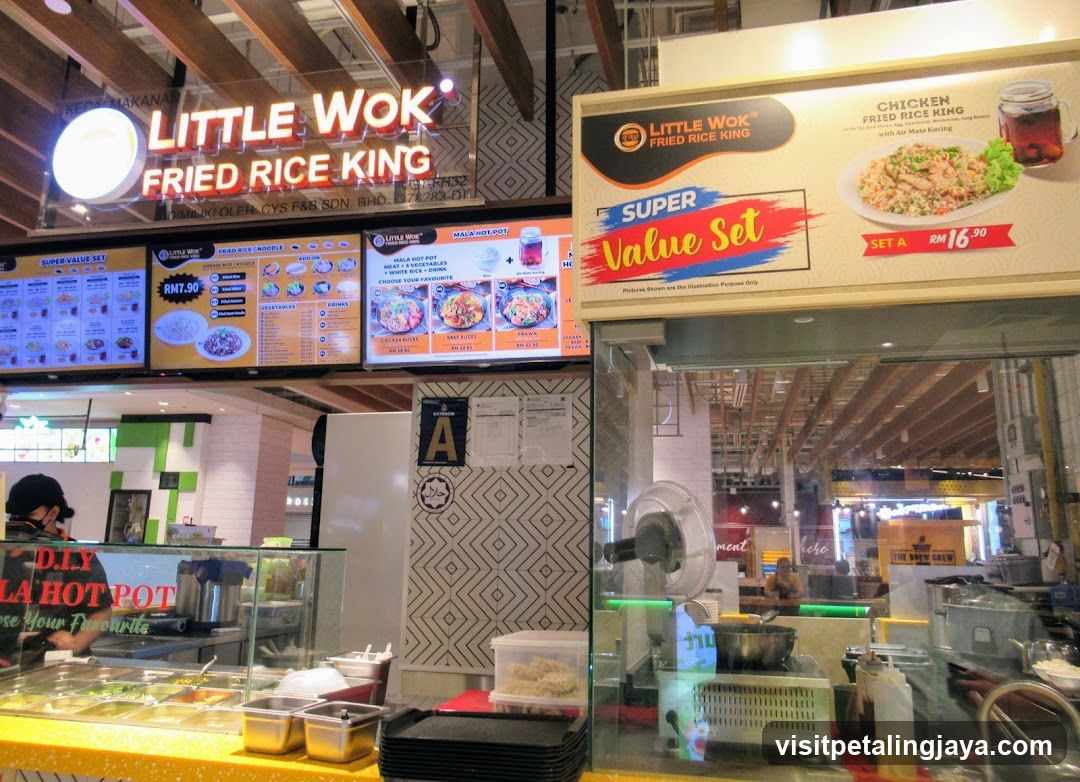 Little Wok Fried Rice King and D.I.Y La Hot Pot