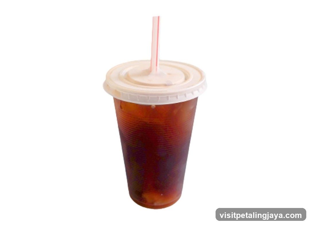 Iced Coffee in Plastic Cup
