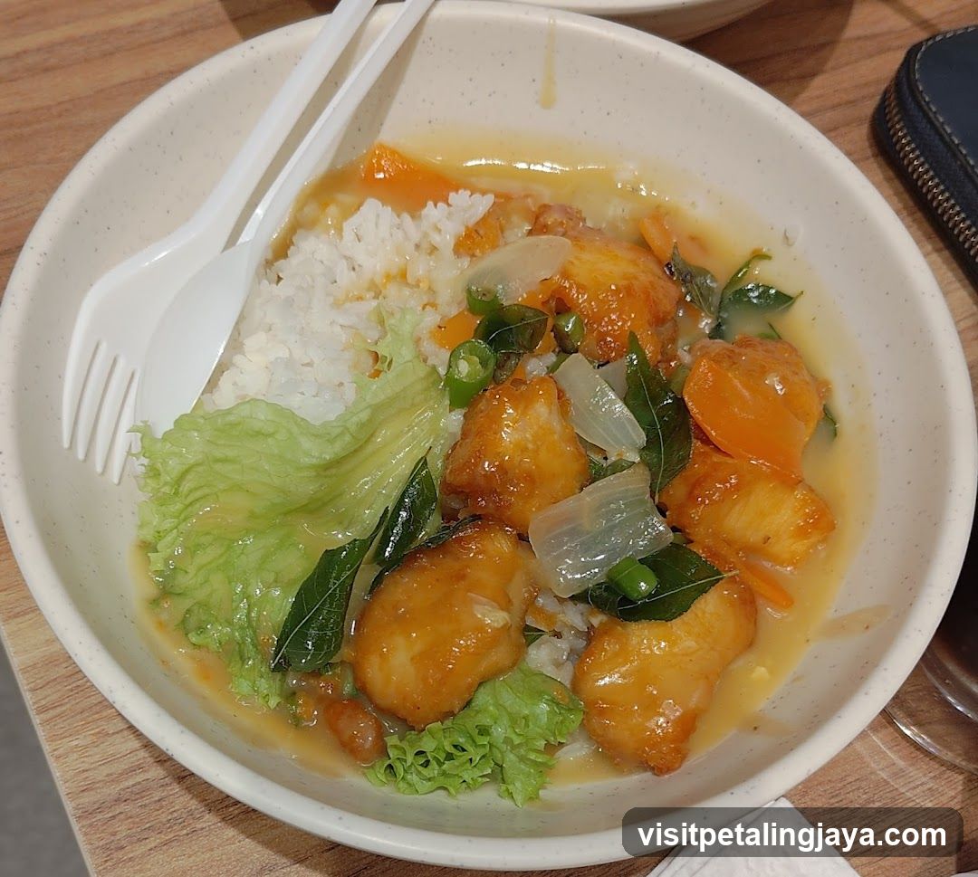 Chicken Curry Rice Bowl