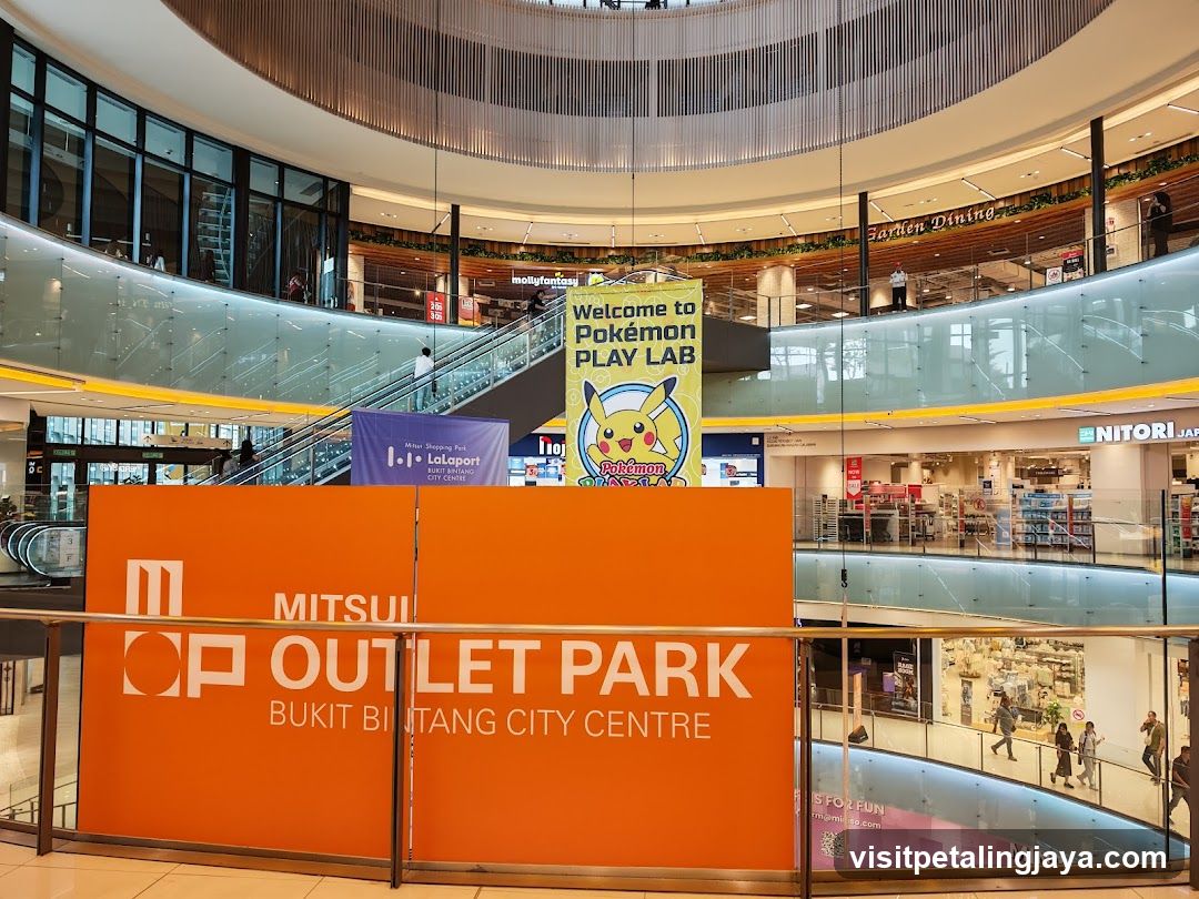Mitsui Outlet Park Bukit Bintang City Centre Interior