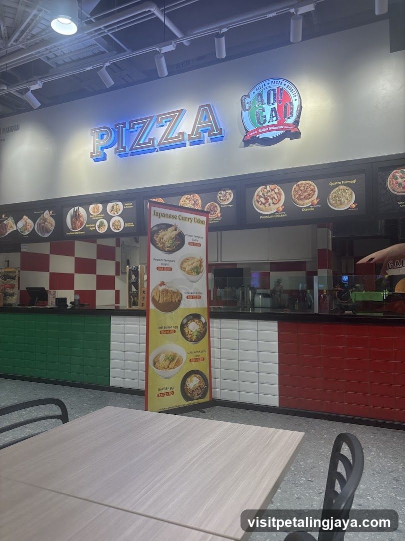 Pizza Shop Interior
