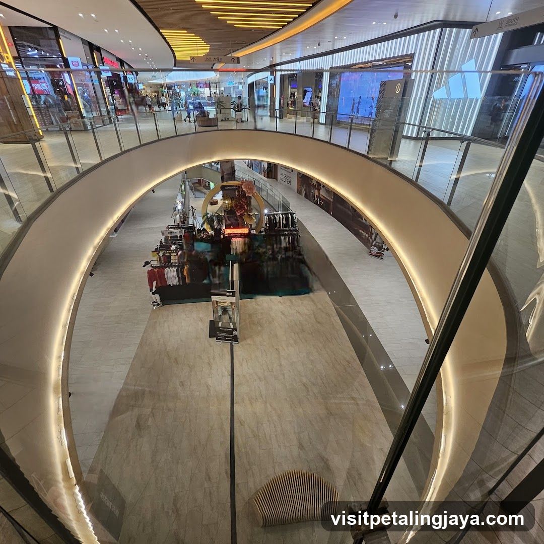 Shopping Mall Interior View