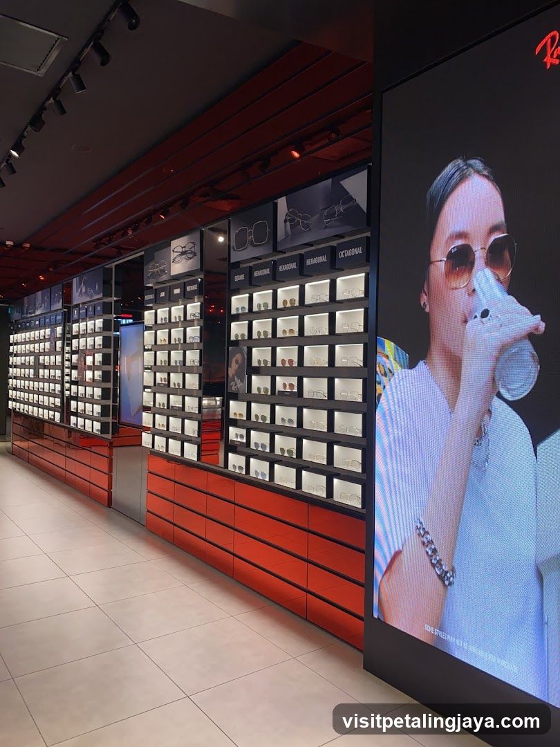 Optical Store Interior Display