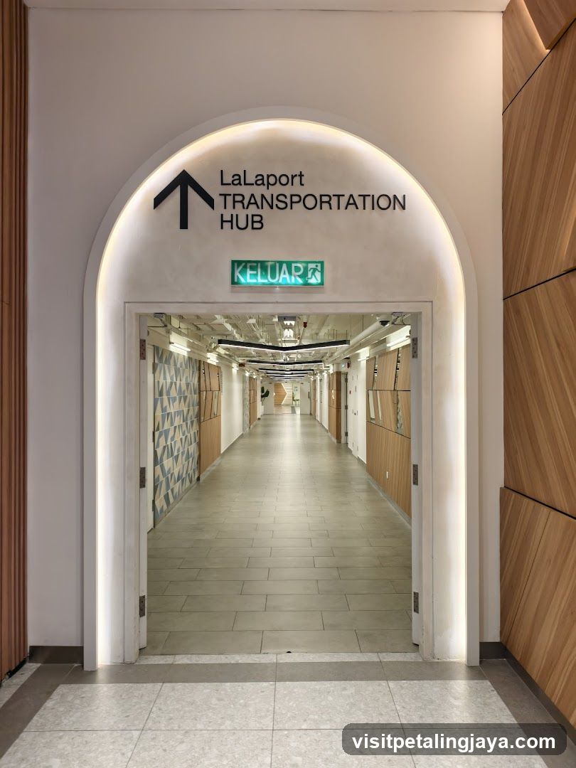 LaLaport Transportation Hub Entrance