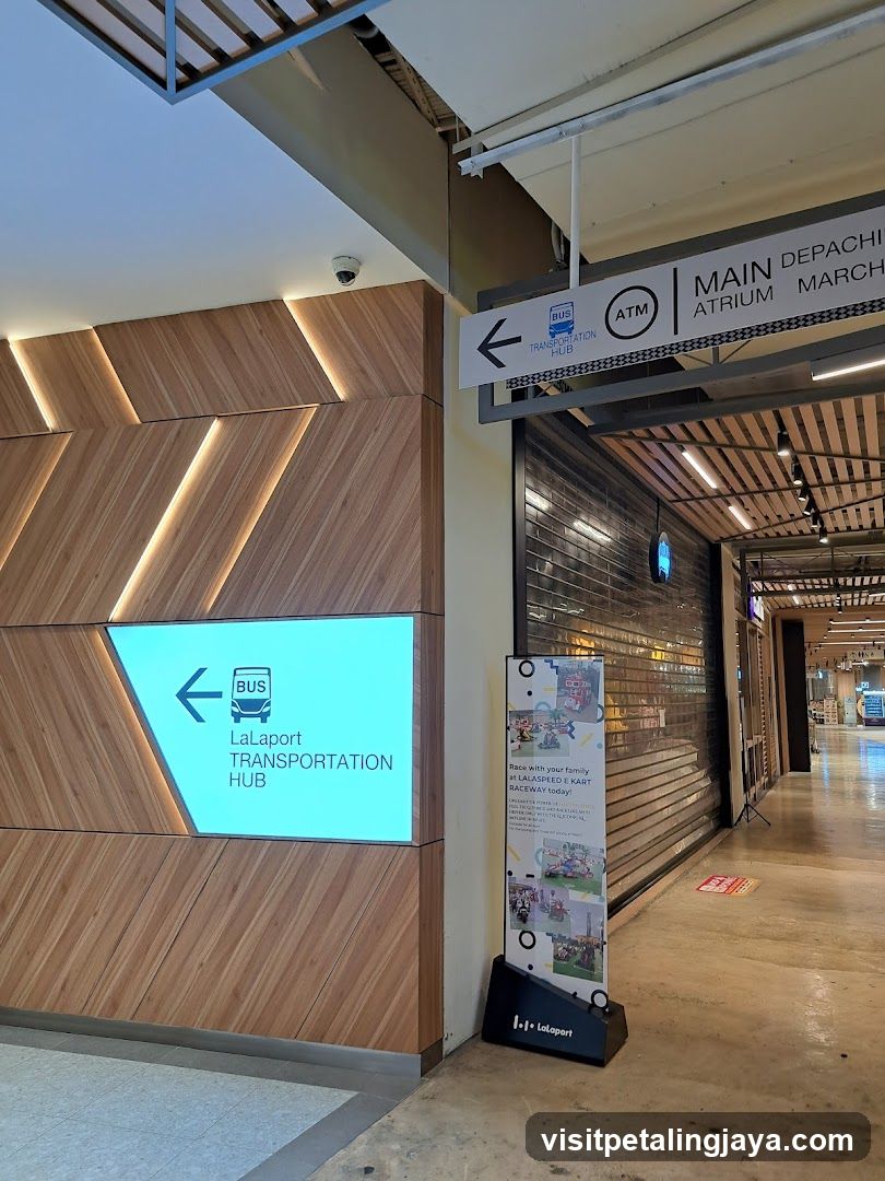 La LaPort Transportation Hub Signage