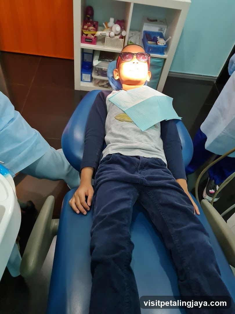 Child in Dental Chair