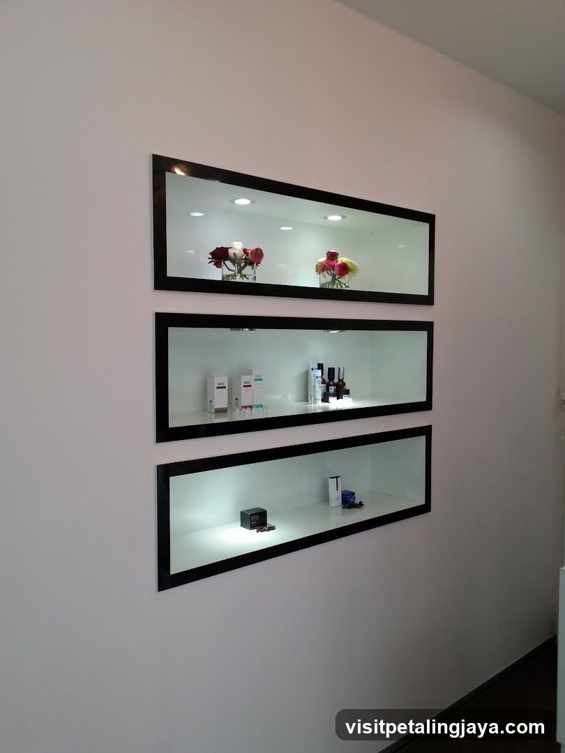 Wall Display Shelves