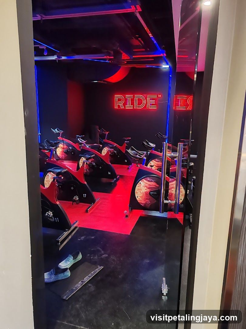 Ride Fitness Studio Interior