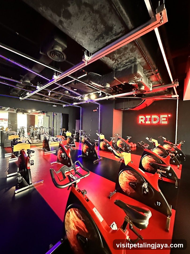 Ride Fitness Studio Interior