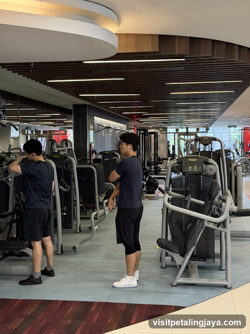 Gym Interior Scene