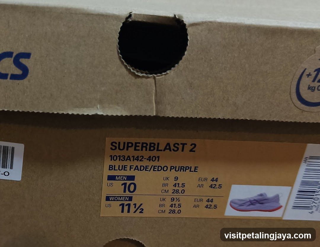 Shoe Box Label