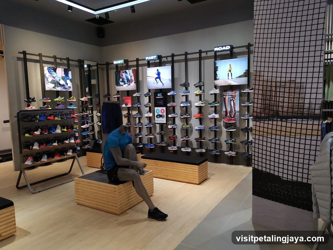 Shoe Store Interior Display