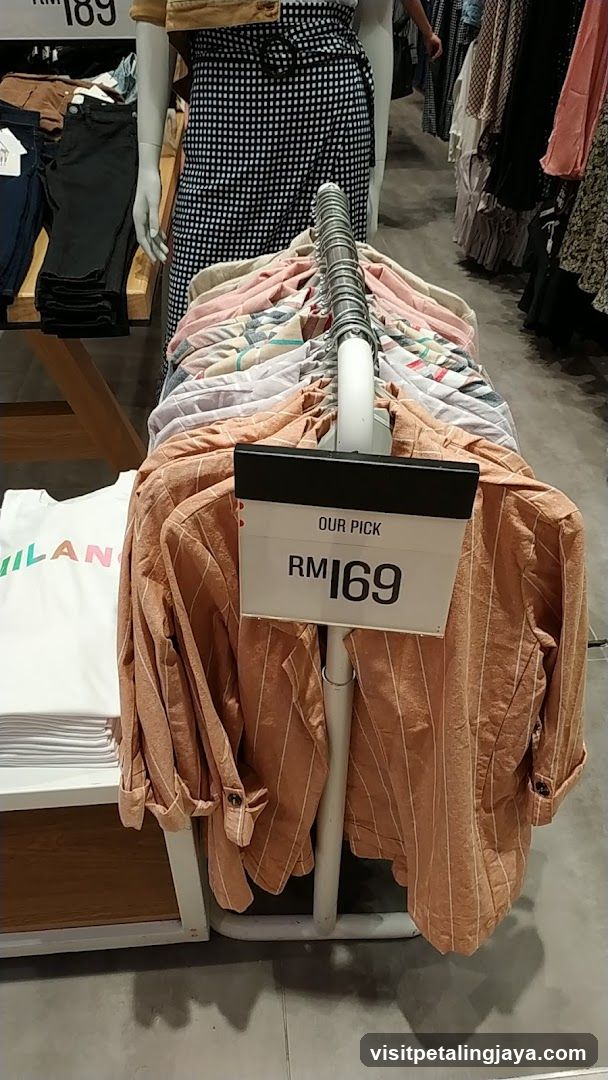 Clothing Store Interior Display