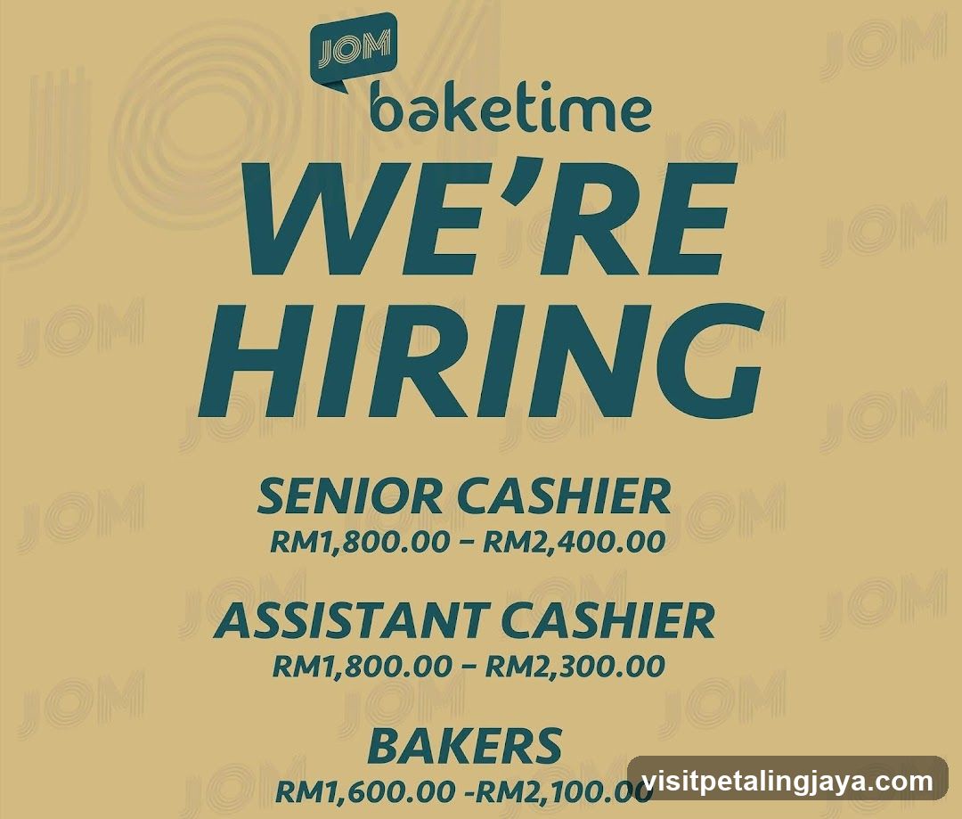 JOM Baketime Hiring Ad
