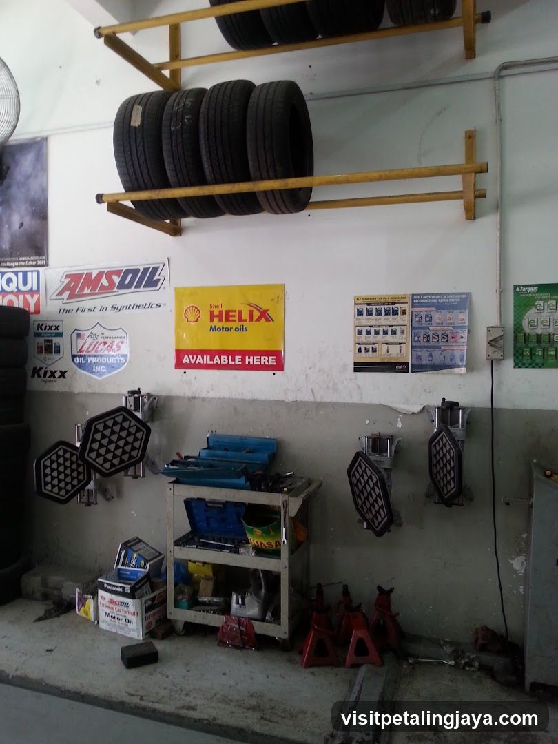 Tire Shop Interior