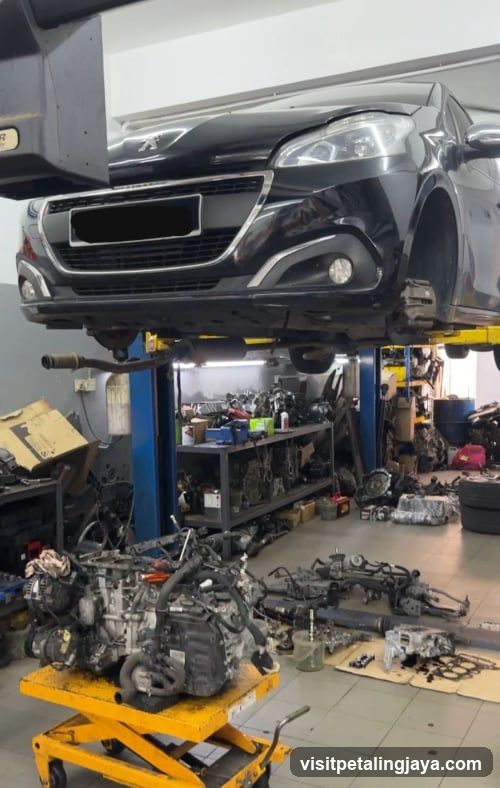 Auto Repair Shop Interior