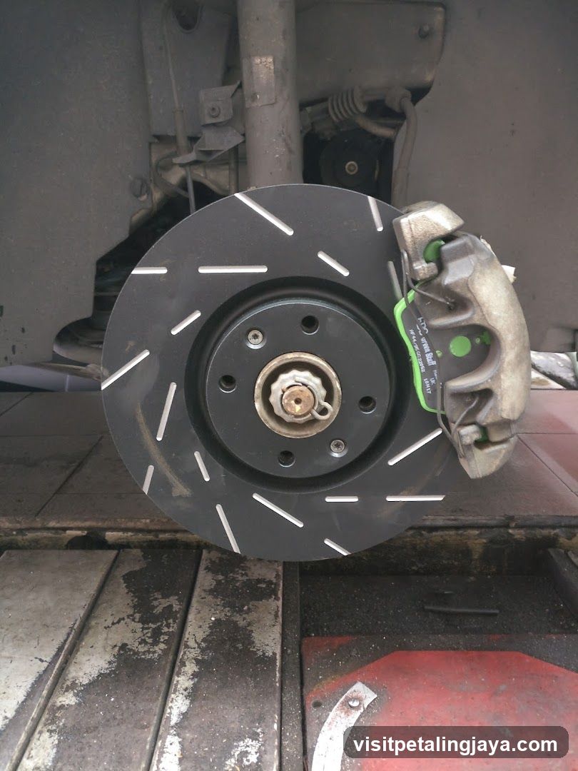 Brake Disc and Caliper Assembly