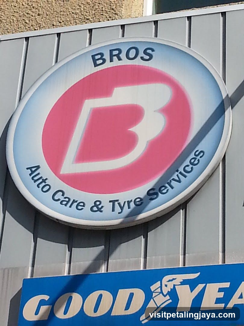 Bros Auto Care & Tyre Services Signage