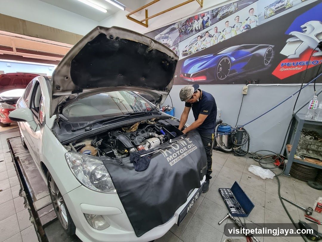 Car Repair Shop Interior