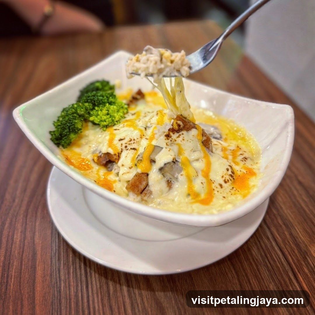 Creamy Mushroom Risotto with Broccoli